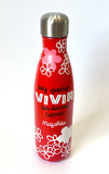 Botella Térmica de Acero Inoxidable 500 ml Mafalda Flores Hoy Quiero Vivir - FunkyG