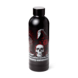 Botella termica de acero inoxidable con calavera gotica 530ml disponible en papeleria y regalos en Badajoz