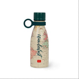 Botella De Agua Térmica De Acero Inoxidable Mini Travel Mapas 300 ml - Legami
