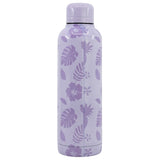 Botella Térmica De Acero Inoxidable Stitch Palms - Botella Stitch Palms - Botella Escolar Mochila 515 Ml - Botella Termo Stitch Palms Medio Litro - Stor