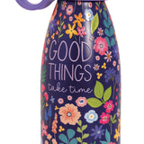 Botella De Agua Térmica De Acero Inoxidable Flores Flowers 300 ml - Legami