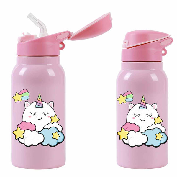 Botella infantil unicornio Clouds 350 ml en papeleria Badajoz disponible en Be To Be Menacho y Valdepasillas
