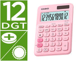 Calculadora Casio Ms - 20UC-PK - Sobremesa 12 Dígitos Tax +/- Color Rosa - Casio