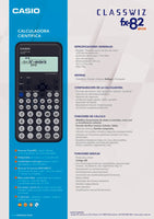 Calculadora Casio Fx-82 Segunda Edición - Calculadora Científica - Calculadora No Programable - Casio