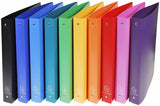 Carpeta De 4 Anillas Polipropileno Opaco A4 30 mm 10 Colores Surtidos - Exclair