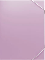 Carpeta PP Fuelle A4 12 Departamentos Colores Pastel - Bismark