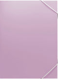 Carpeta PP Fuelle A4 12 Departamentos Colores Pastel - Bismark