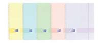 Carpeta De Fundas Transperentes A4 40 Fundas Colores Pastel - Oxford