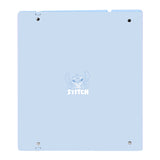 Carpeblock Azul Stitch A4 PP Polyfoam Pasta Plástica 4 anillas 35 mm Azul + Recambio 5x5 mm + Serparadores  - Safta