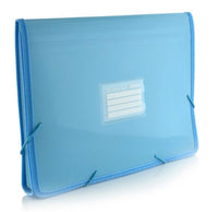 Carpeta de PP Fuelle A4+ con 12 Departamentos y Visores Colorline - Office Box