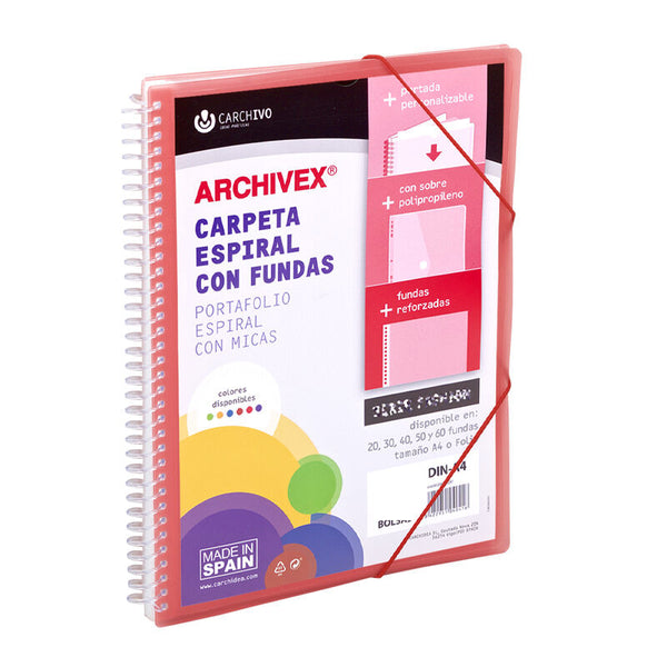Estuche rectangular de silicona rojo Office Box – disponible en papelería Badajoz Be To Be Menacho y Valdepasillas