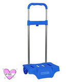 Carro portamochilas Safta azul para primaria en papelería Badajoz – práctico y duradero en Be To Be Menacho y Valdepasillas.