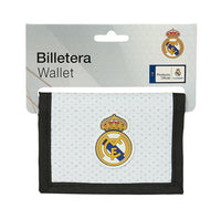 Cartera Billetera Velcro Cremallera Real Madrid Primera Equipación 2023/2024 - Safta