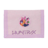 Cartera Billetera Velcro K-Pop Demon Hunters Huntrix Iconic - Safta