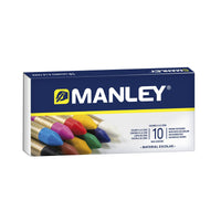 Ceras Blandas Manley Fluor ( 10 Colores )