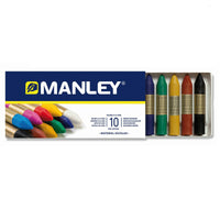 Ceras Blandas Manley Fluor ( 10 Colores )