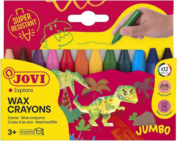 Ceras JoviColor Jumbo ( 12 Colores ) - Jovi