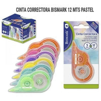 Cinta Correctora Tape Edición Pastel Collection 5mmx12m - Bismark