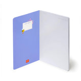 Libreta Cosida Tapa Blanda Ilustrada A5 Blanco Liso 80 Páginas Bee Abejas y Flores - Legami