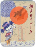Cuaderno de Viaje Formato Acordeón en Caja de Lata Japón - Pepita Viajera