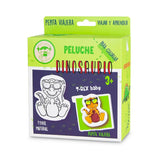Decora Tu Peluche de Dinosaurio Juguete Para Colorear Lavable - Pepita Viajera