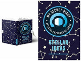 Mi Diario Secreto Personal Estrellas y Constelaciones Con Clave De Apertula Electrónica - Alex Bog