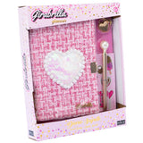 Diario secreto glamour con candado Nice Group A5 con bolígrafo y stickers en Badajoz