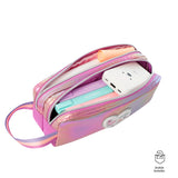Estuche Portatodo De Dos Compartimentos Glowy Corazón - Totto