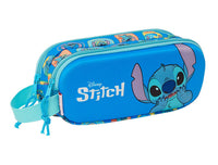 Estuche Portatodo De Doble Compartimento STITCH EMOCIONES - Safta