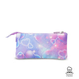 Estuche Escolar Corazzones y Estrellas Modelo Tablero Triple Compartimento – Totto