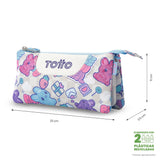 Estuche Escolar Gommis Modelo Tablero Triple Compartimento – Totto