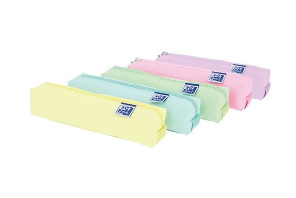 Portatodo De Un Compartimento Pequeño Rectangular Live and Go Colores Pastel - Oxford