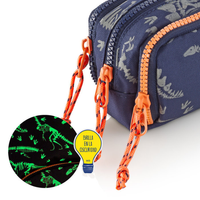 Estuche Portatodo Dinosaurios Que Brillan En La Oscurdad - MiquelRius