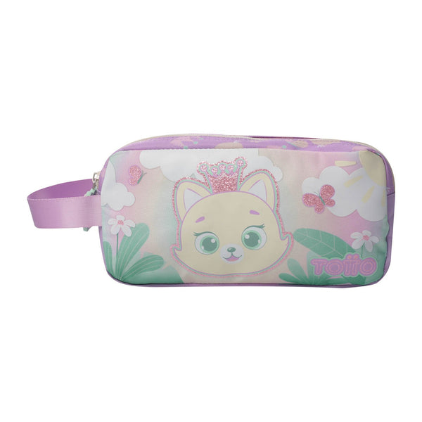 Estuche Portatodo De Dos Compartimentos Queen Cat - Totto