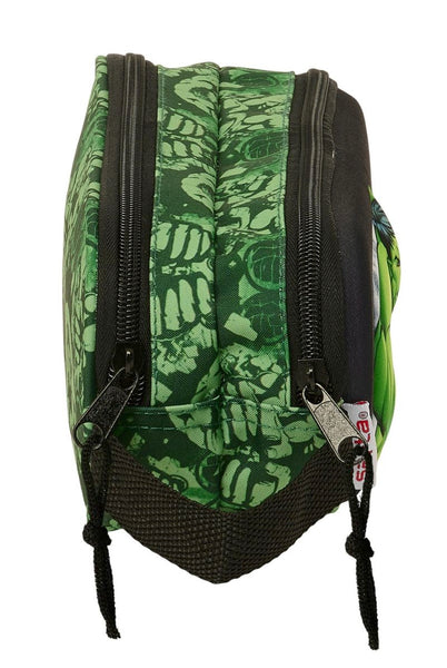 Estuche Portatodo De Dos Compartimentos Hulk 3D - Safta