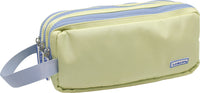 Estuche Portatodo Tres Cremalleras Tres Compartimentos Colores Pastél - Lagart