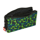 Estuche Portatodo De Tres Compartimentos Minecraft TNT - Safta