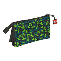 Estuche Portatodo De Tres Compartimentos Minecraft TNT - Safta