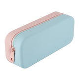 Estuche Portatodo Plano Rectangular de Silicona Bicolor Pastel Nordik - Apli