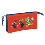 Estuche portatodo triple Super Mario Safta en papeleria Badajoz