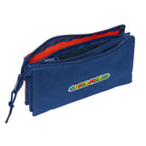 Estuche Portatodo De Tres Compartimentos Super Mario Estuche Escolar Mario Bross Mamma Mia - Safta