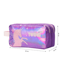 Estuche Portatodo De Dos Compartimentos Unispace Unicornio - Totto