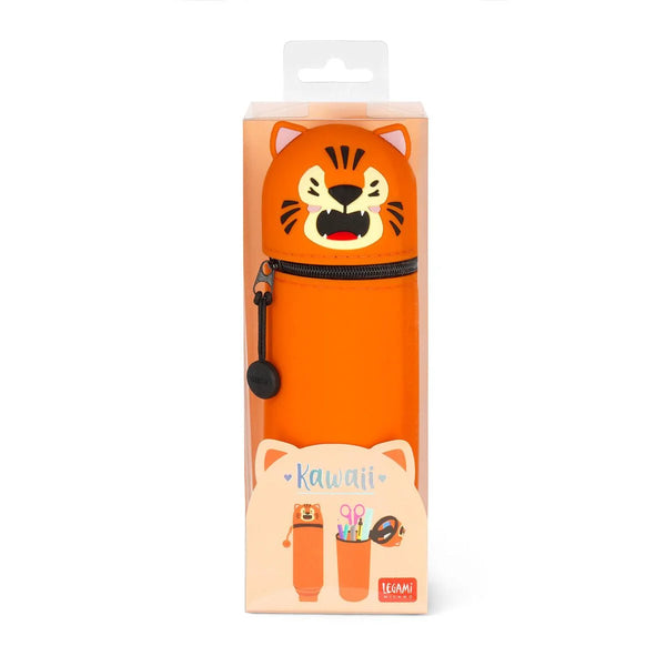 Estuche tiger grrreat adventures kawaii Legami silicona 2 en 1 en papeleria Badajoz – disponible en Be To Be Menacho y Valdepasillas