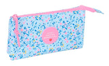 Estuche Portatodo De Tres Compatimentos VMB PARAÍSO - Safta
