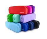 Estuche Portatodo Rectangular de Silicona Colores Pastel y Fuertes - Office Box