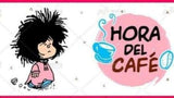 Taza De Cerámica Desayuno Mafalda Despeinada Hora del Café - Apapachar