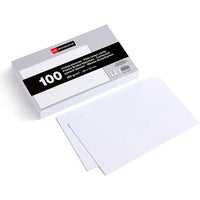 Fichas Lisas 125x200 mm 100 Fichas Blancas Sin Rallar - MiquelRius