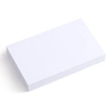 Fichas Lisas 125x200 mm 100 Fichas Blancas Sin Rallar - MiquelRius