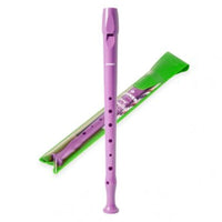 Flauta Escolar Hohner Melody 9508 Color Malva Con Funda Y Limpiador Flauta Dulce - Hohner