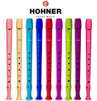 Flauta Escolar Hohner Melody 9508 Color Malva Con Funda Y Limpiador Flauta Dulce - Hohner